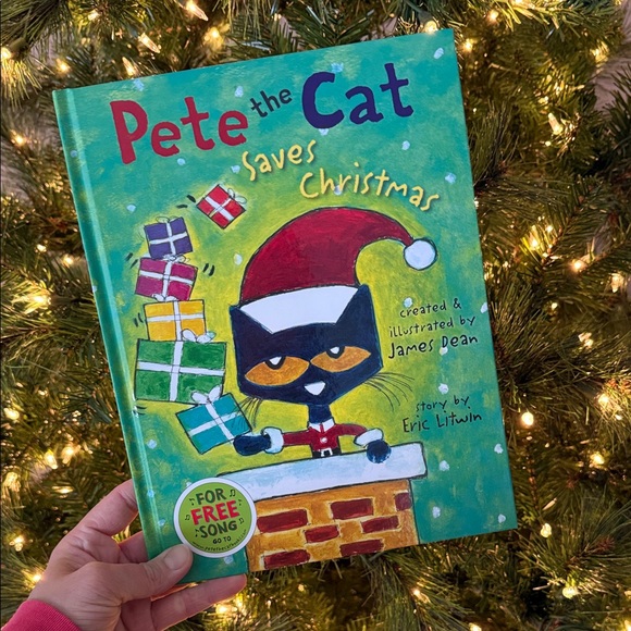 Other - NWT Pete the Cat saves Christmas book